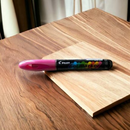 Pilote gel marqueur gris en 1 crayon à cire
