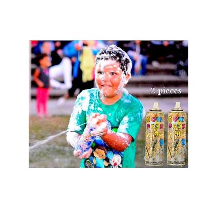 2 pieces anniversaire et fête Snow Spray