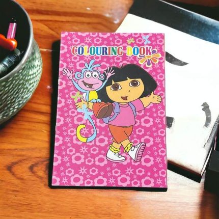 Livre de coloriage dora avec stickers