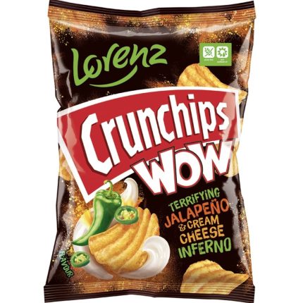 Crunchips Wow Jalapeño & Cream Cheese
