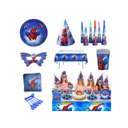 Pack Anniversaire thème Spiderman, Décoration de fête